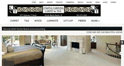 Desktop Screenshot of coastalcarolinacarpet.com