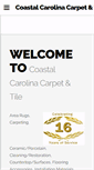 Mobile Screenshot of coastalcarolinacarpet.com